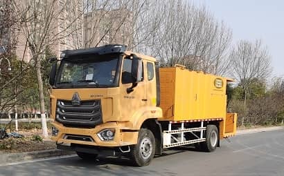 Another 6m3 slurry sealing truck for our Indonesia customer